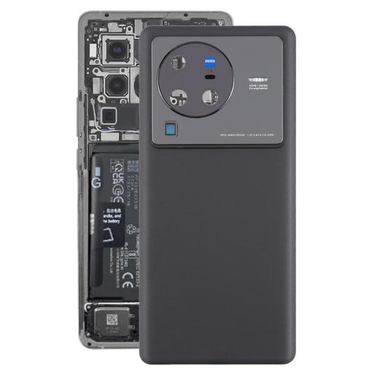 For vivo X80 Pro Battery Back Cover with Camera Lens Cover