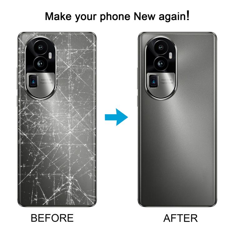 For OPPO Reno10 Pro+ Back Cover with Camera Lens Cover