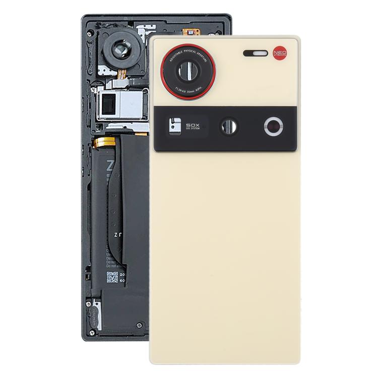 For ZTE nubia Z70 Ultra NX733J NX736J Glass Battery Back Cover with Camera Lens Cover
