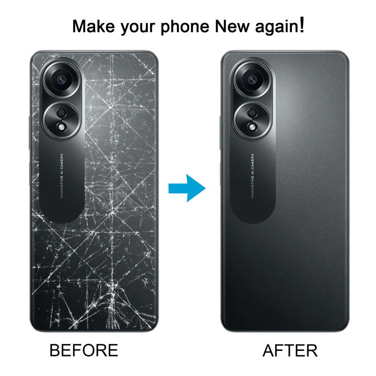 For OPPO A58 4G CPH2529 Original Back Cover with Camera Lens Cover