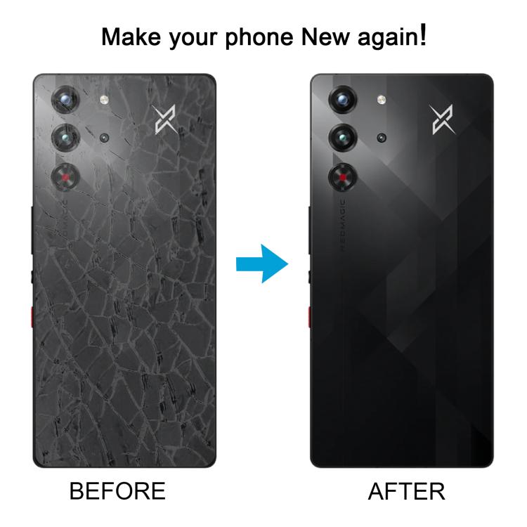 For ZTE Nubia RedMagic 10 Pro / 10 Pro+ NX789J Back Cover with Flash Shield, For ZTE Nubia RedMagic 10 Pro / 10 Pro+