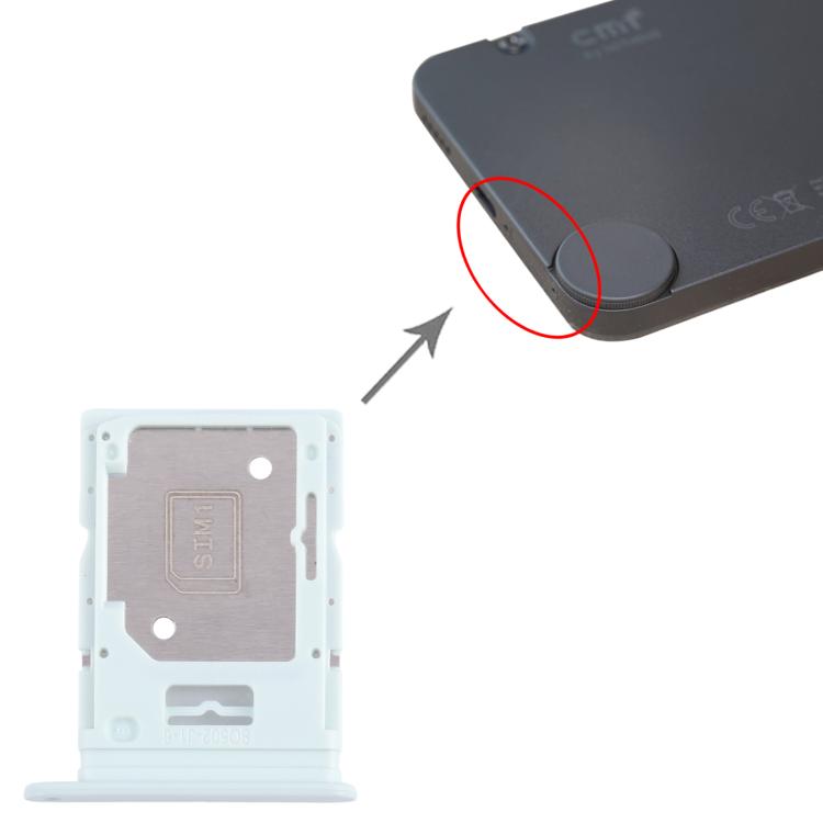 For Nothing Phone CMF SIM Card Tray + SIM / Micro SD Card Tray, For Nothing Phone CMF Phone 1 (Green), For Nothing Phone CMF Phone 1