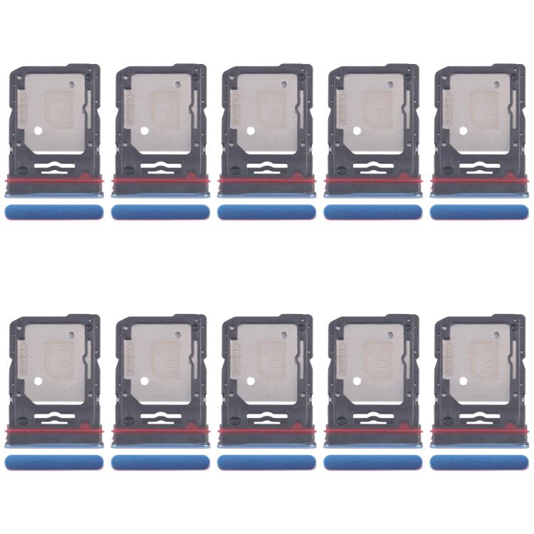 For Motorola Edge 60 10pcs Original SIM Card Tray + SIM Card Tray + Micro SD Card Tray, For Motorola Edge 60