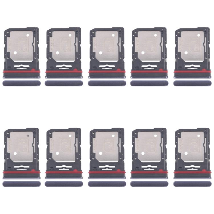 For Motorola Edge 60 Fusion 10pcs Original SIM Card Tray + SIM Card Tray / Micro SD Card Tray, For Motorola Edge 60 Fusion