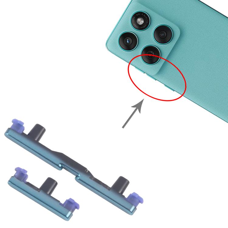 For Motorola Edge 60 Fusion 10pairs Power Button and Volume Control Button, For Motorola Edge 60 Fusion