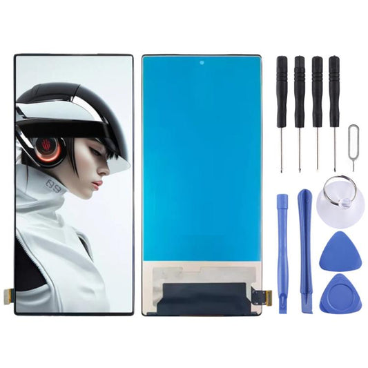 For ZTE Nubia RedMagic 9 Pro / 9 Pro+ / 9S Pro / 9S Pro+ TFT LCD Screen with Digitizer Full Assembly, Not Supporting Fingerprint Identification