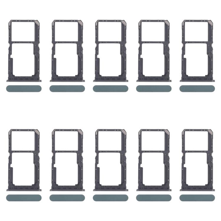 For OPPO A80 5G CPH2639 10pcs Original SIM Card Tray + SIM Card Tray / Micro SD Card Tray