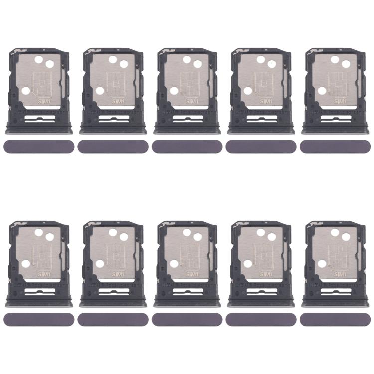 For OPPO Reno12 5G CPH2625 10pcs Original SIM Card Tray + SIM Card Tray / Micro SD Card Tray