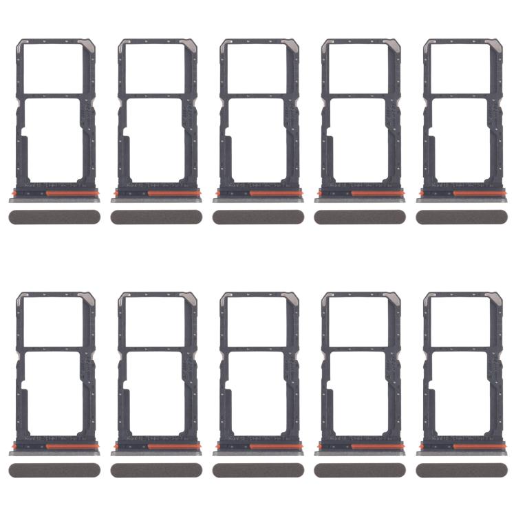 For OPPO A5 Pro 4G CPH2711 10pcs Original SIM Card Tray + SIM Card Tray / Micro SD Card Tray