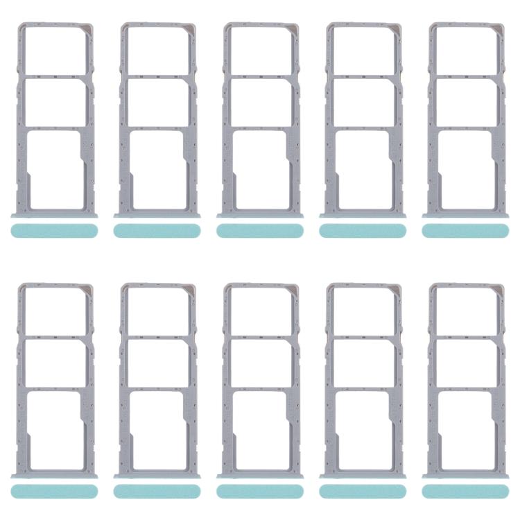 For Realme Note 50 RMX3834 10pcs Original SIM Card Tray + SIM Card Tray + Micro SD Card Tray