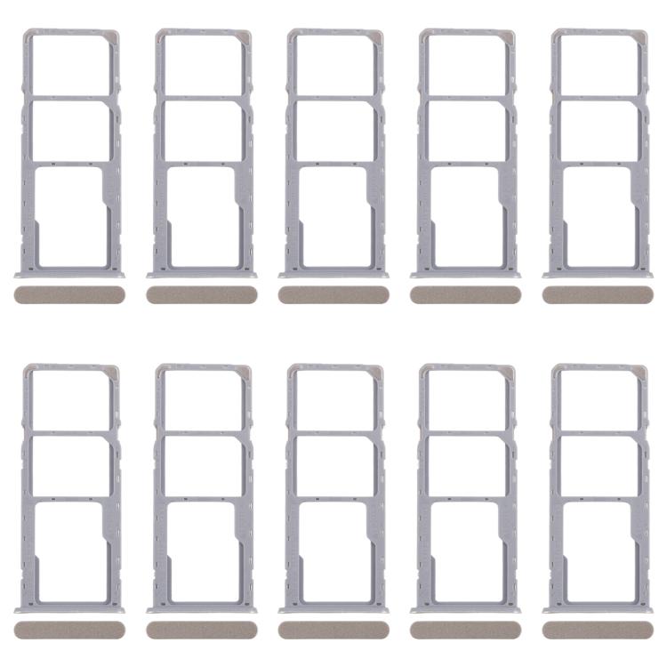 For Realme C53 India RMX3762 10pcs Original SIM Card Tray + SIM Card Tray + Micro SD Card Tray