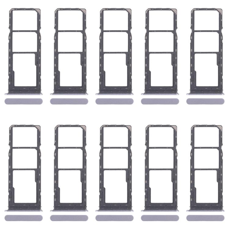 For Realme C65 4G RMX3910 10pcs Original SIM Card Tray + SIM Card Tray + Micro SD Card Tray, For Realme C65 4G(Original)