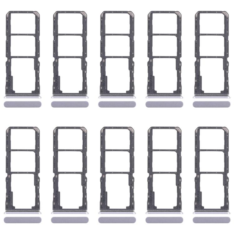 For Realme 11x 5G RMX3785 10pcs Original SIM Card Tray + SIM Card Tray + Micro SD Card Tray