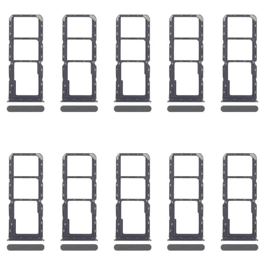 For Realme C67 4G RMX3890 10pcs Original SIM Card Tray + SIM Card Tray + Micro SD Card Tray