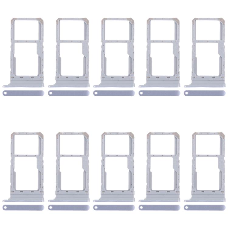 For Realme 12 4G RMX3871 10pcs Original SIM Card Tray + SIM Card Tray / Micro SD Card Tray, For Realme 12 4G(Original)