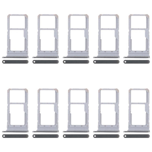 For Realme 12 5G RMX3999 10pcs Original SIM Card Tray + SIM Card Tray / Micro SD Card Tray