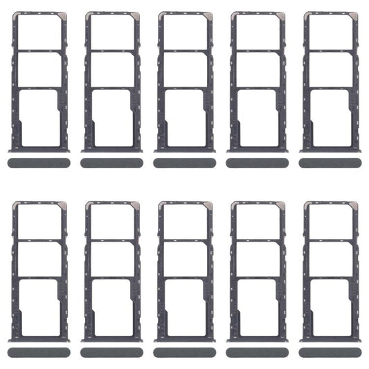 For Realme C61 4G RMX3939 RMX3930 10pcs Original SIM Card Tray + SIM Card Tray + Micro SD Card Tray