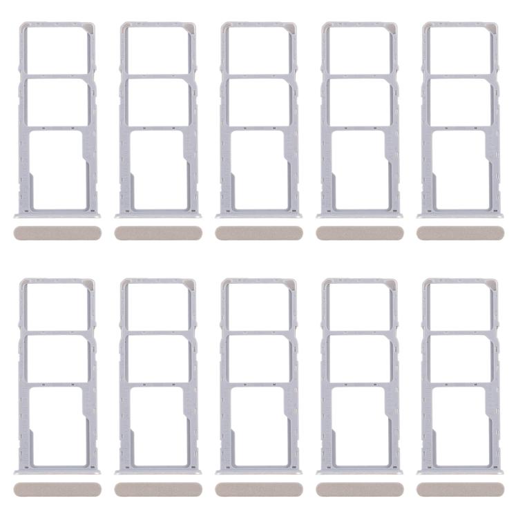For Realme C61 4G RMX3939 RMX3930 10pcs Original SIM Card Tray + SIM Card Tray + Micro SD Card Tray, For Realme C61 4G(Original)