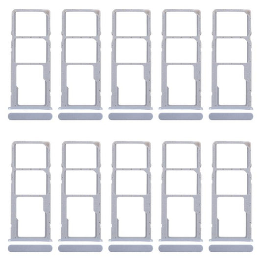 For Realme Narzo N63 4G 10pcs Original SIM Card Tray + SIM Card Tray + Micro SD Card Tray