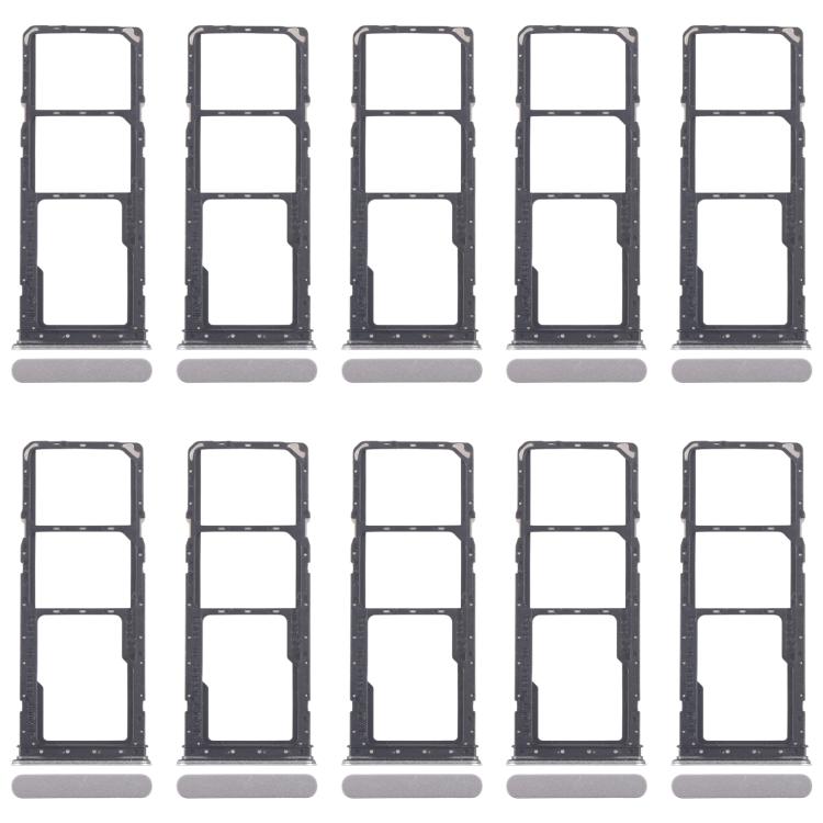 For Realme Narzo C71 4G RMX5303 10pcs Original SIM Card Tray + SIM Card Tray + Micro SD Card Tray