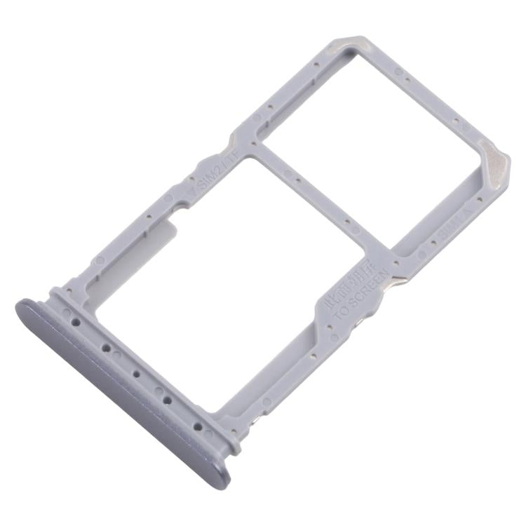 For Realme 14x India 10pcs Original SIM Card Tray + SIM Card Tray / Micro SD Card Tray