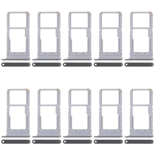 For Realme 12x India 5G RMX3998 10pcs Original SIM Card Tray + SIM Card Tray / Micro SD Card Tray