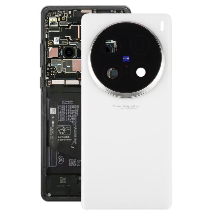 For vivo X100 Ultra 5G V2366GA V2366HA Original Back Cover with Camera Lens Cover