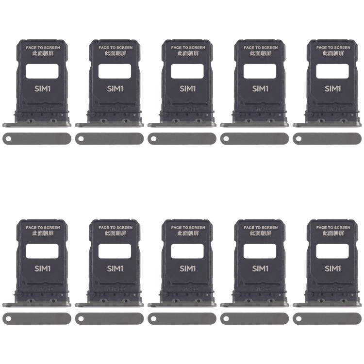 For Xiaomi 15 Pro 10pcs SIM Card Tray + SIM Card Tray