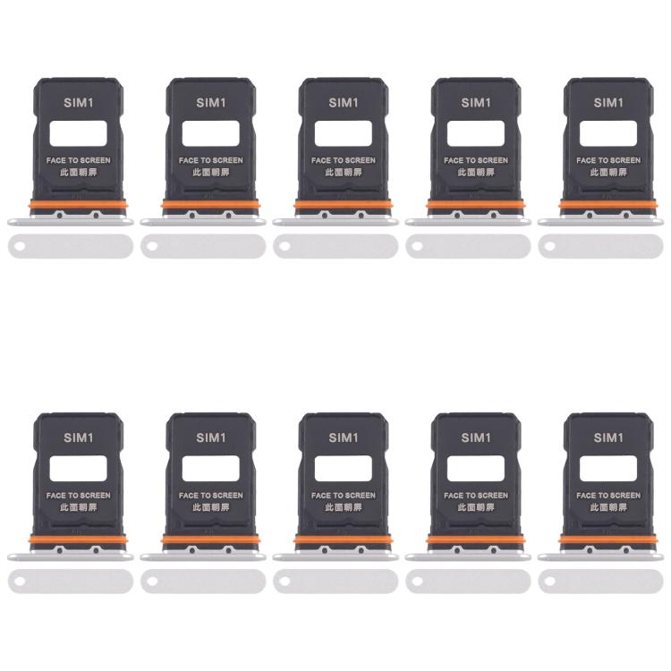 For Xiaomi 15 Ultra 10pcs SIM Card Tray + SIM Card Tray