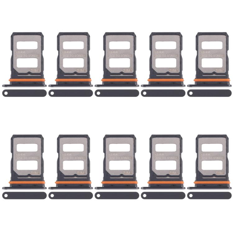 For Xiaomi Redmi K70 Ultra 10pcs SIM Card Tray + SIM Card Tray