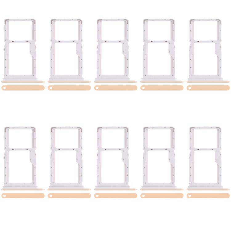 For Xiaomi Poco X6 Neo 5G 10pcs Original SIM Card Tray + SIM Card Tray / Micro SD Card Tray