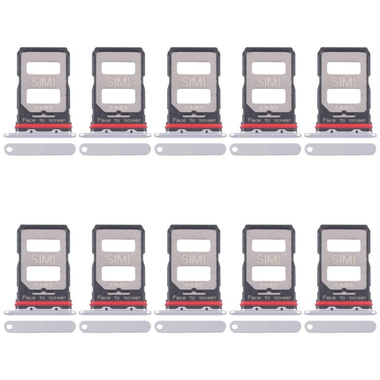 For Xiaomi Redmi K70 Pro 10pcs SIM Card Tray + SIM Card Tray