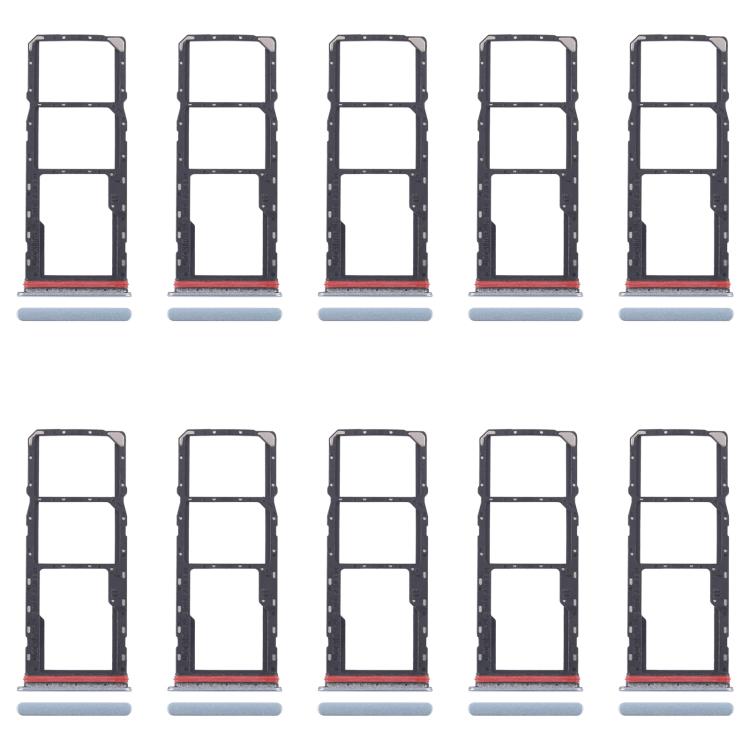 For Xiaomi Redmi A5 4G 10pcs SIM Card Tray + SIM Card Tray + Micro SD Card Tray, For Xiaomi Redmi A5 4G