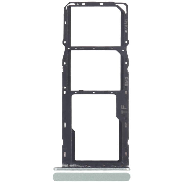 For ZTE Blade A35 Z2453 SIM Card Tray + SIM Card Tray + Micro SD Card Tray, For ZTE Blade A35(Original)