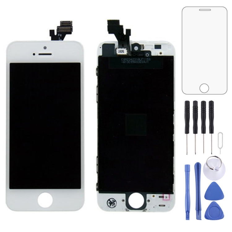 LCD Screen with Frame for iPhone 5, For iPhone 5 Black, For iPhone 5 White