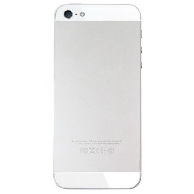 OEM Version Back Cover Top & Bottom Glass Lens for iPhone 5 (Golden), OEM For iPhone 5 White