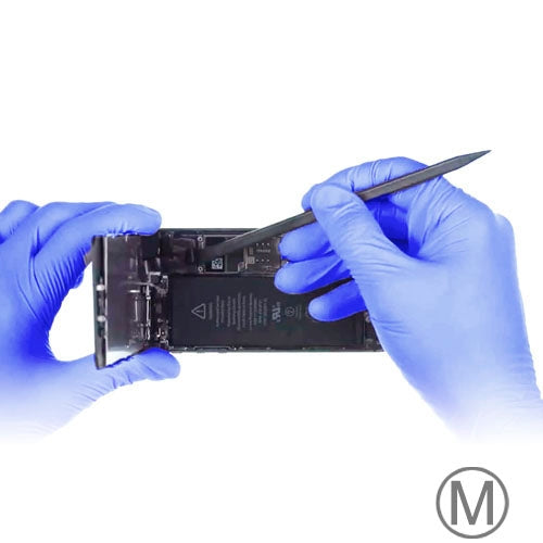 100 PCS AMMEX Durable Disposable Nitrile Rubber Gloves, Size: M