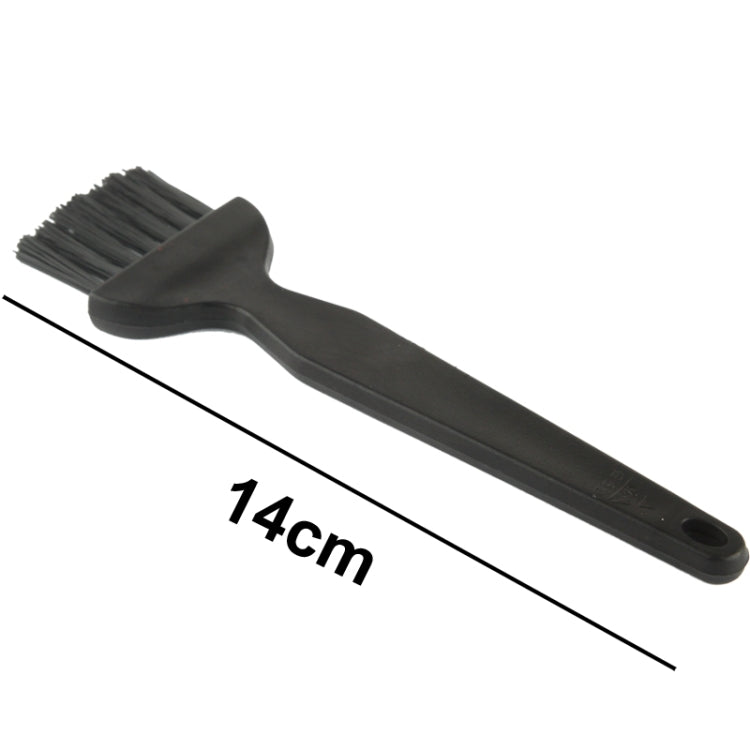 Electronic Component 7 Beam Flat Handle Antistatic Cleaning Brush, Length: 14cm