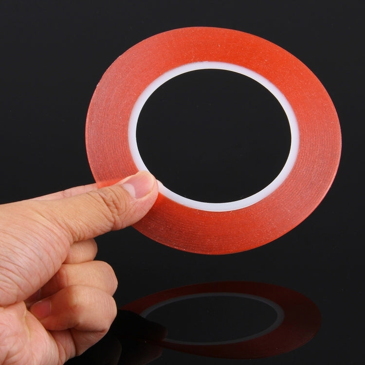 1mm Width Double Sided Adhesive Sticker Tape for iPhone / Samsung / HTC Mobile Phone Touch Panel Repair, Length: 25m