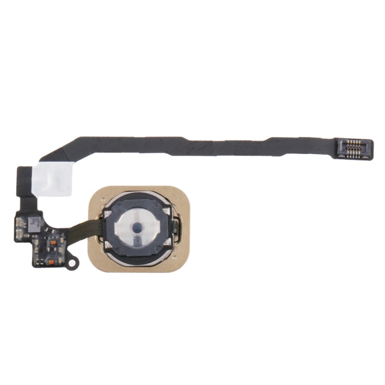 Home Key Button with PCB Membrane Flex Cable for iPhone 5S, No Fingerprint Identification Function