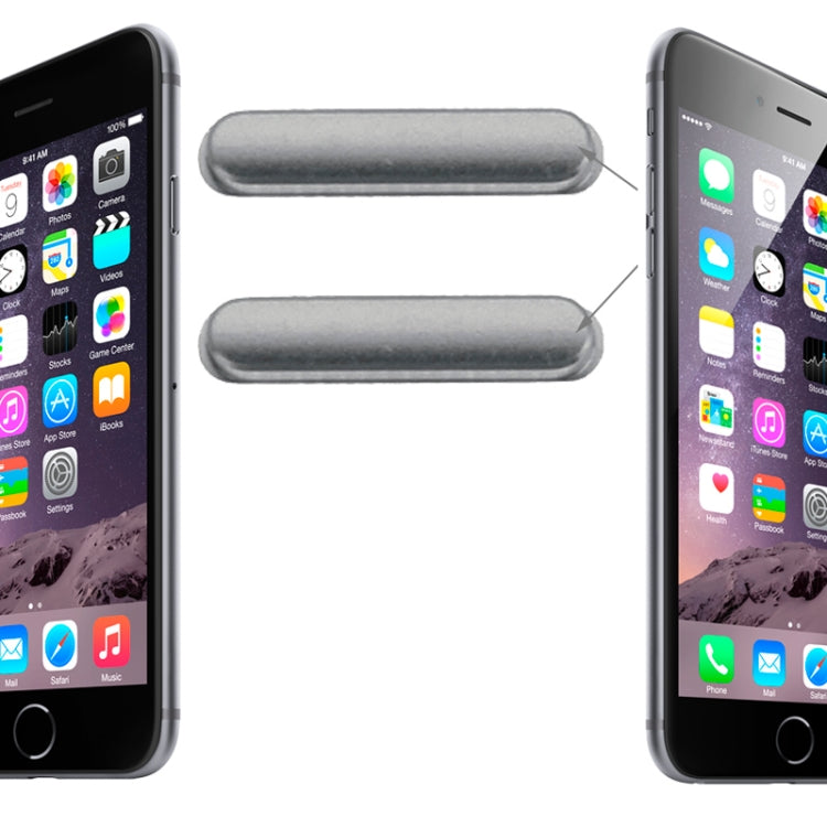 Original Volume Control Key for iPhone 6 & 6 Plus, For iPhone 6 & 6 Plus, For 6 (Grey), For 6