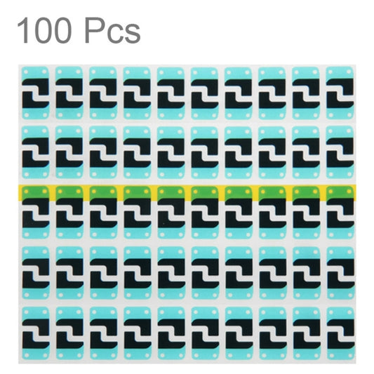 100 PCS for iPhone 6 Home Key Iron Sheet Insulating Cotton Paste Sticker