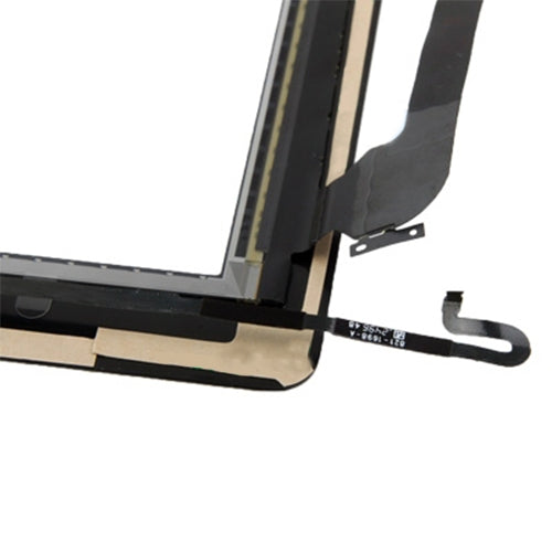 Controller Button + Home Key Button PCB Membrane Flex Cable + Touch Panel Installation Adhesive Touch Panel for iPad 4