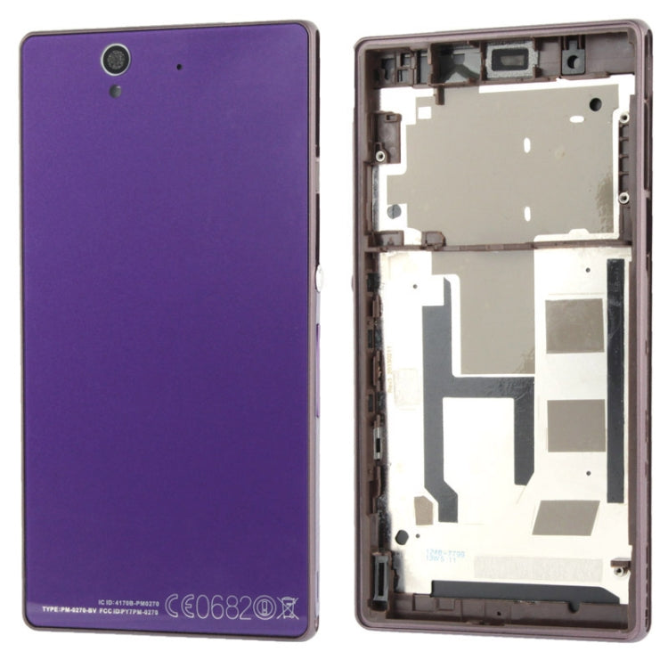 High Quality Middle Board + Battery Back Cover for Sony L36H, For Xperia Z / L36h