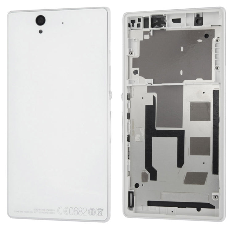 High Quality Middle Board + Battery Back Cover for Sony L36H, For Xperia Z / L36h