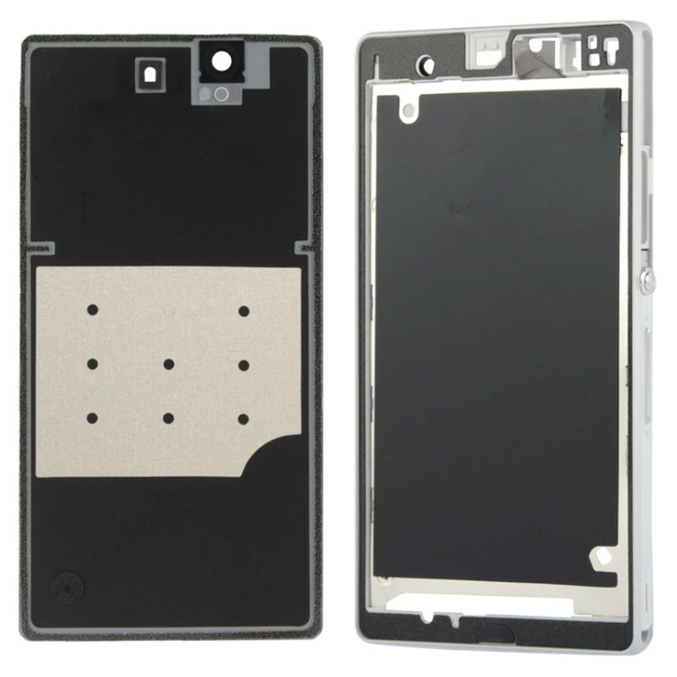 High Quality Middle Board + Battery Back Cover for Sony L36H, For Xperia Z / L36h