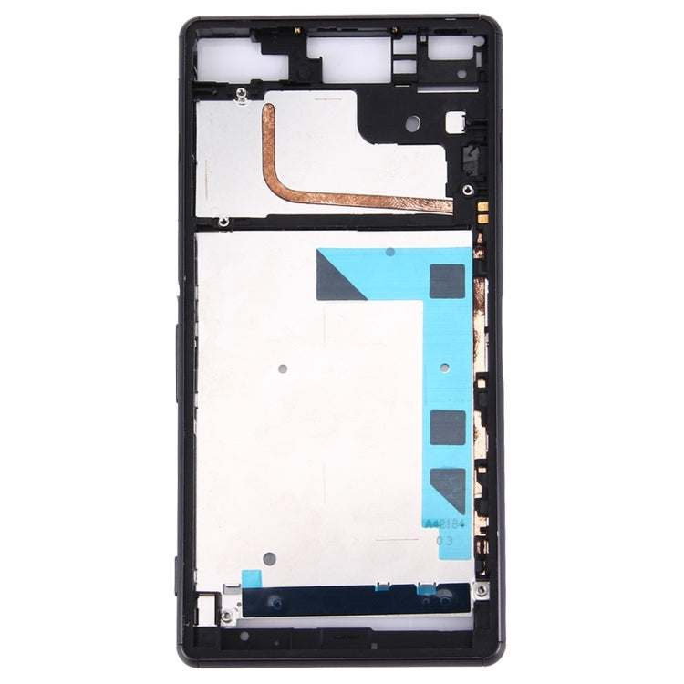Front Housing LCD Frame Bezel Plate for Sony Xperia Z3 / L55w / D6603, For Xperia Z3