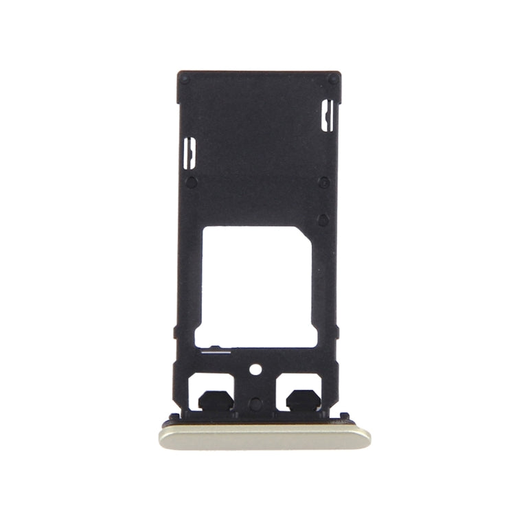 SIM Card Tray + Micro SD / SIM Card Tray + Card Slot Port Dust Plug for Sony Xperia X (Dual SIM Version), For Xperia X Dual SIM, For Xperia X Dual SIM Rose, For Xperia X Dual SIM White