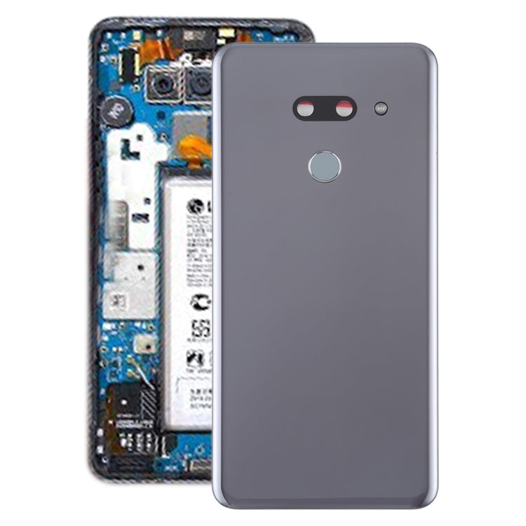 Battery Back Cover with Camera Lens & Fingerprint Sensor for LG G8 ThinQ / LMG820QM7 LM-G820UMB LMG820UM1 (US Version)
