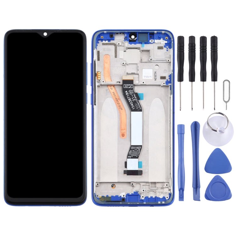 LCD Screen and Digitizer Full Assembly with Frame (Double SIM Card Version) for Xiaomi Redmi Note 8 Pro, For Xiaomi Redmi Note 8 Pro, For Xiaomi Redmi Note 8 Pro (Double card), For Redmi Note 8 Pro
